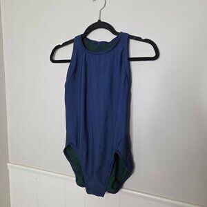 JOLYN Blue Anique Water Polo Suit